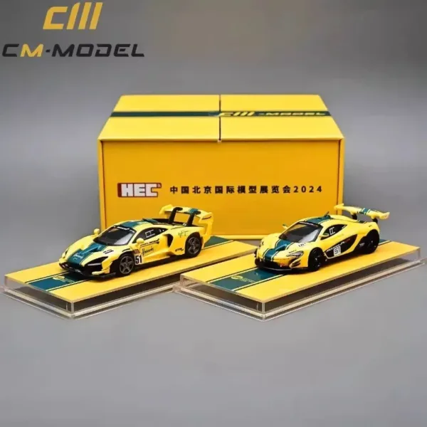 1:64 McLaren Senna P1 GTR Diecast Car Set - Image 2