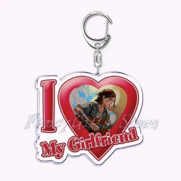 The Last of Us Joel Ellie Keychain Silver - Image 31