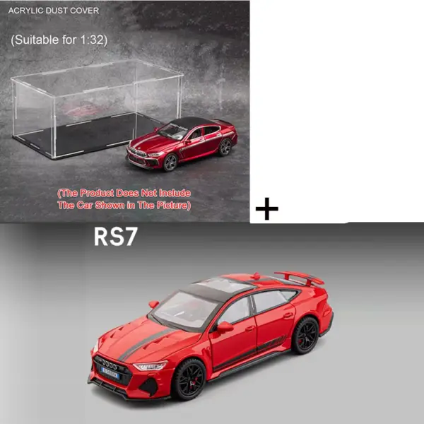 1:32 RS7 Diecast Model Car with Openable Doors - Image 8