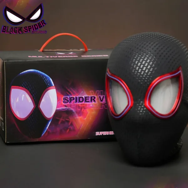 Spiderman Moving Eyes Electronic Mask Cosplay