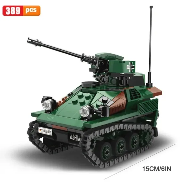 Military Tank Building Blocks Set 192-1912PCS - Image 19