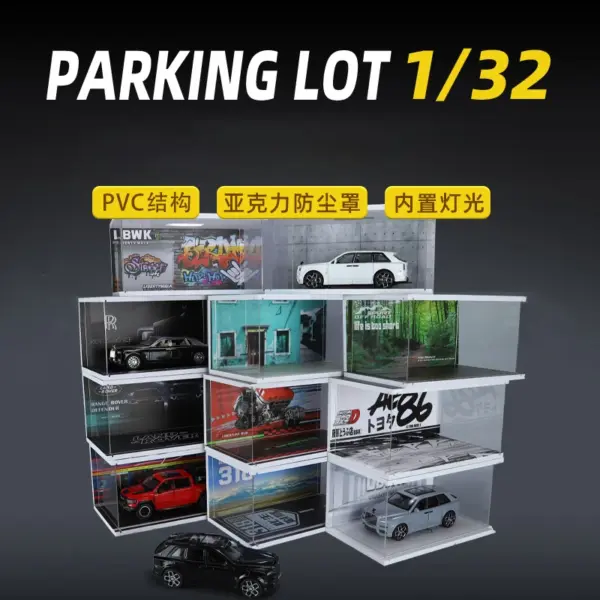 1:32 Scale Garage Display for Model Cars - Image 4