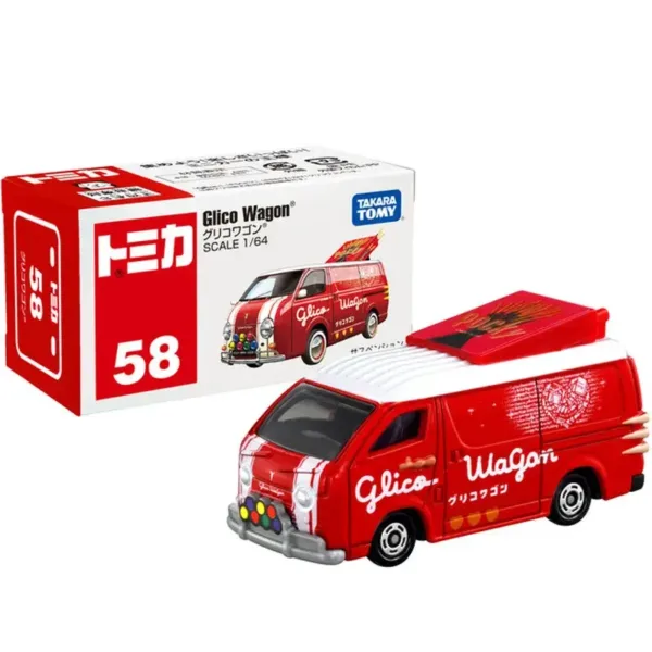 Takara Tomy Tomica No.58 Glico Wagon Model - Image 5