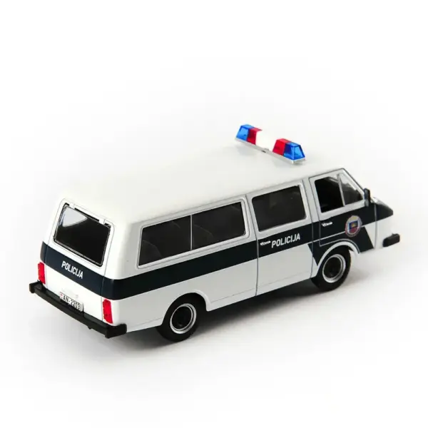 1/43 Scale Diecast Police Van Model - Image 4