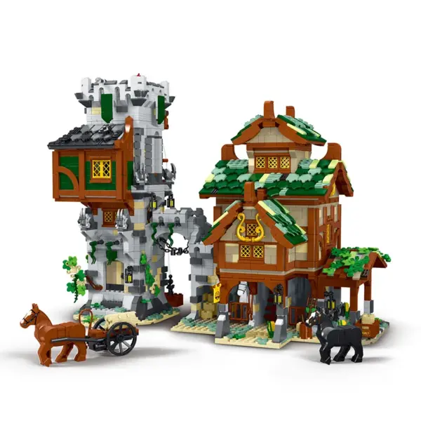 Medieval Guard Tower Building Blocks 3811 Pieces - Image 6