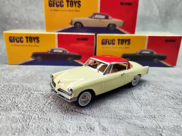 1/43 Vintage 1953 Studebaker Commander Model Car - Image 7