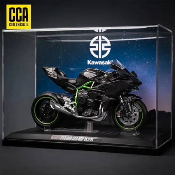 1:12 Scale Die Cast Kawasaki Ninja H2R Model - Image 4