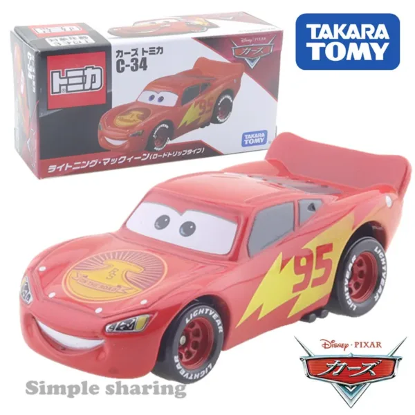 Lightning McQueen Diecast Model by Takara Tomy