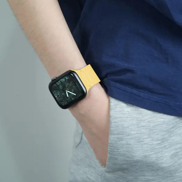 Silicone Magnetic Strap for Apple Watch 49mm - Image 5