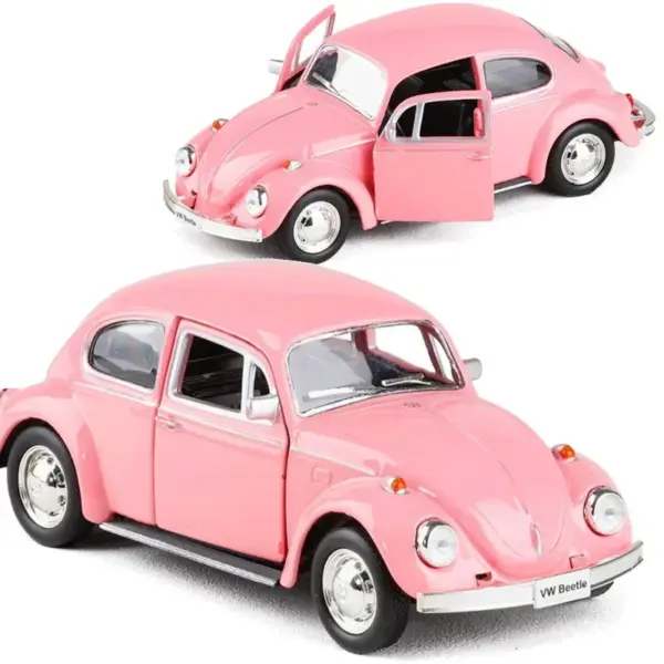 1:36 Volkswagen Beetle Alloy Diecast Car Model - Image 5