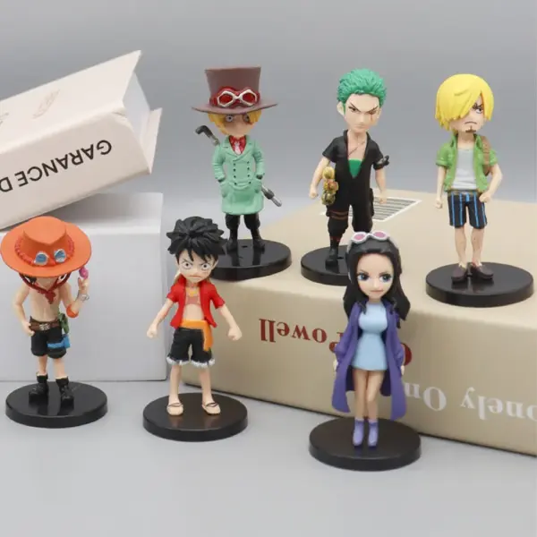 6pcs One Piece PVC Action Figure Set - Image 2