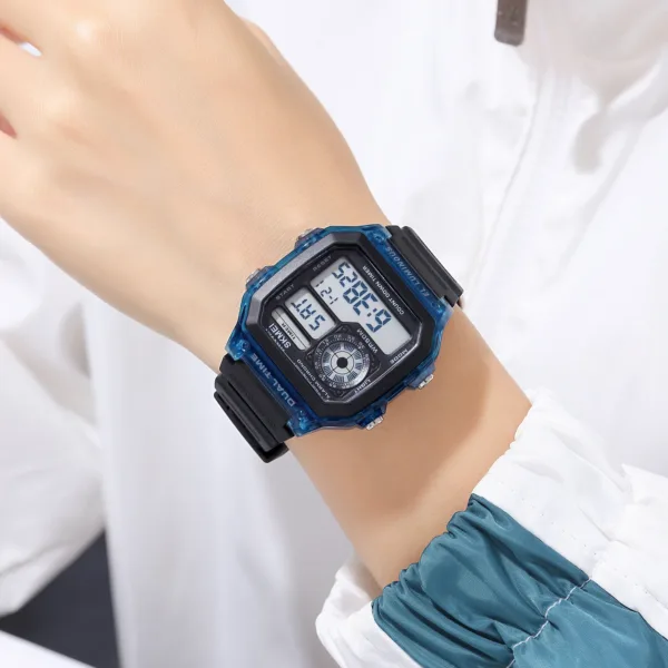 Men's Digital Waterproof Sport Chrono Watch - Image 3