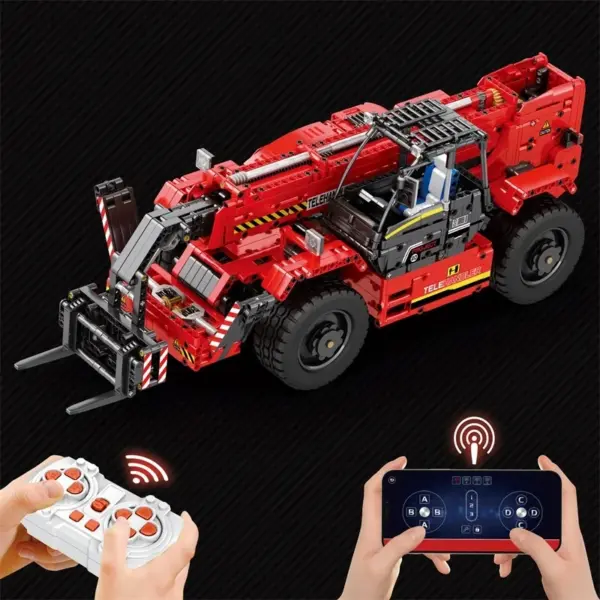 2260PCS Telescopic Forklift Building Blocks Set - Image 4