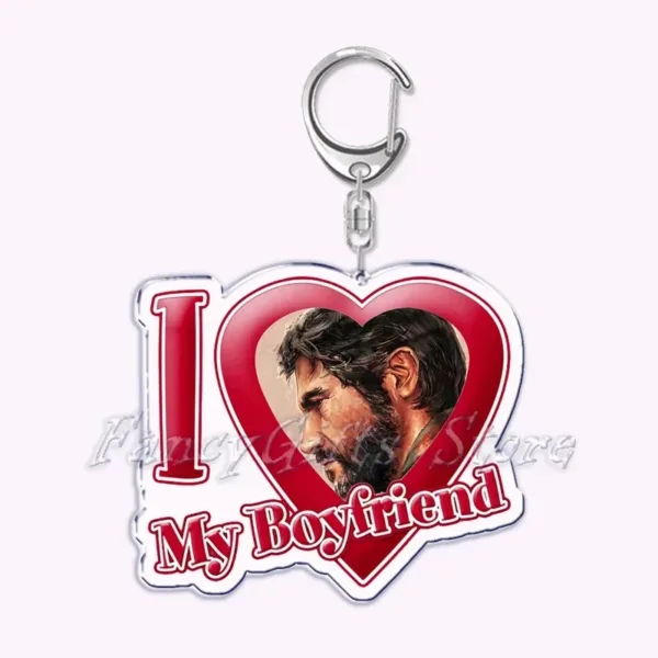 The Last of Us Joel Ellie Keychain Silver - Image 7