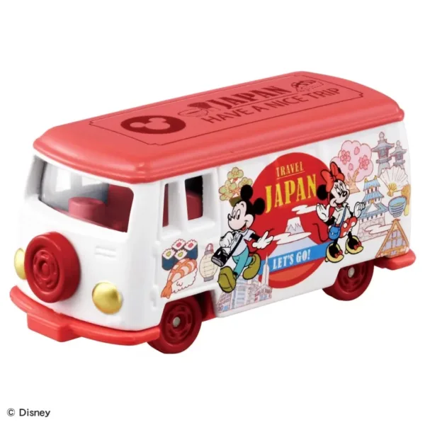 Mickey Mouse Diecast Mini Bus 1:64 Model - Image 6