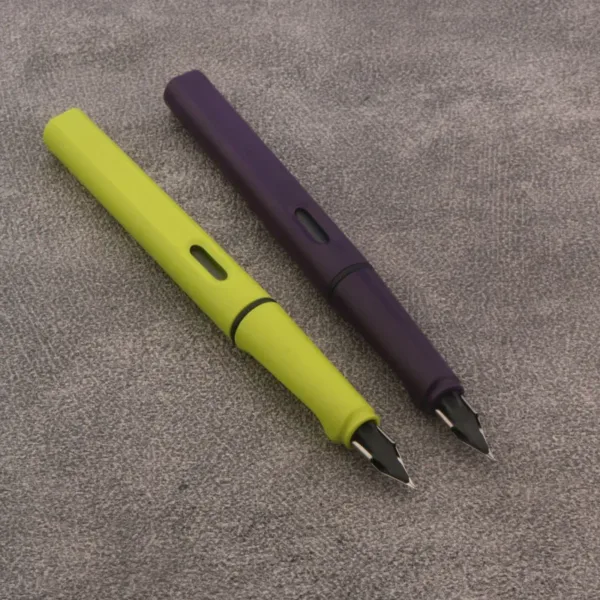 Matte Purple Fountain Pen with 0.38mm Nib - Image 3