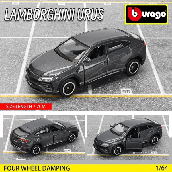 Bburago Lamborghini Huracan Diecast Model Car - Image 12