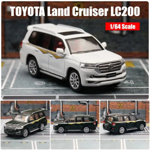 1/64 Scale Toyota Land Cruiser Model Car