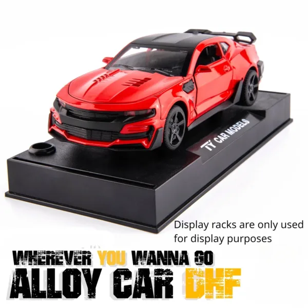 1:32 Scale Camaro Diecast Model Sports Car - Image 7