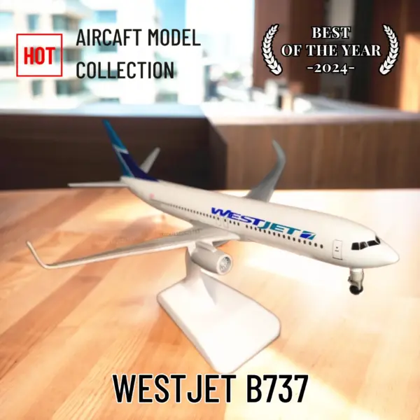 Diecast Aircraft Model Scale 1:250 Westjet