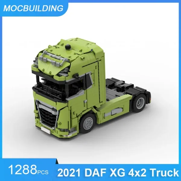 MOC Building Blocks 1:21 Scale Truck Model - Image 2