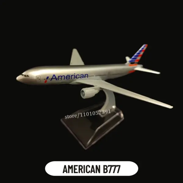 1:400 Scale Metal B777 Aircraft Model - Image 13