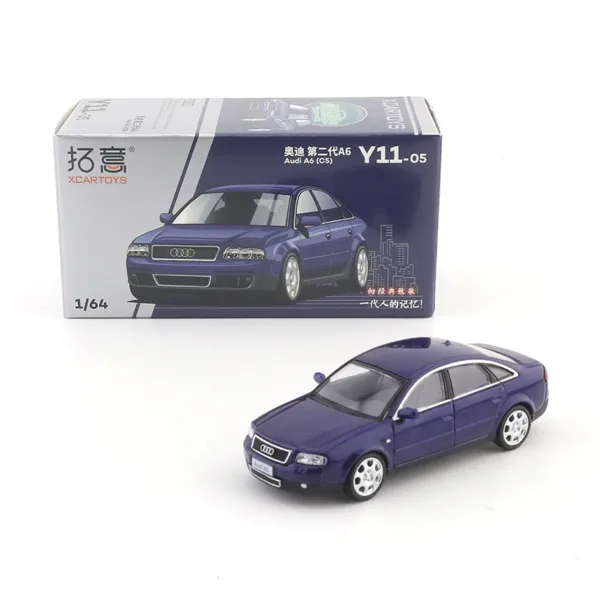 1/64 Scale Audi RS6 C7 Black Model Car - Image 11