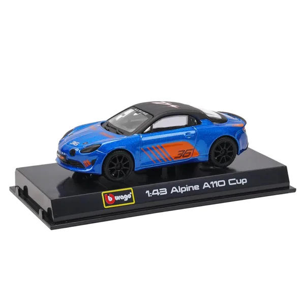 Bburago 1:43 Scale ALPINE A110 CUP Model - Image 2