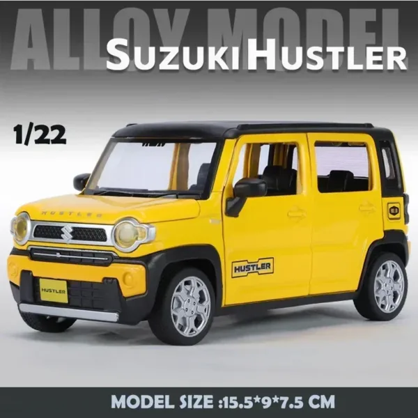 Suzuki Hustler Alloy Diecast Model Car 1:22 - Image 9