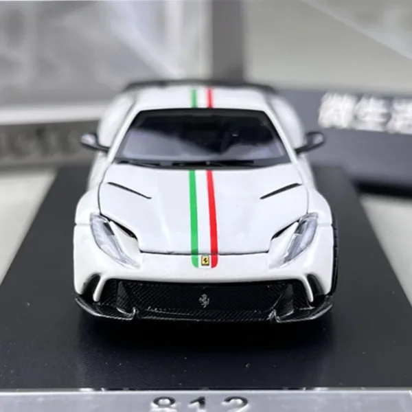 1/64 Ferrari 812 Novitec Diecast Model Car - Image 4