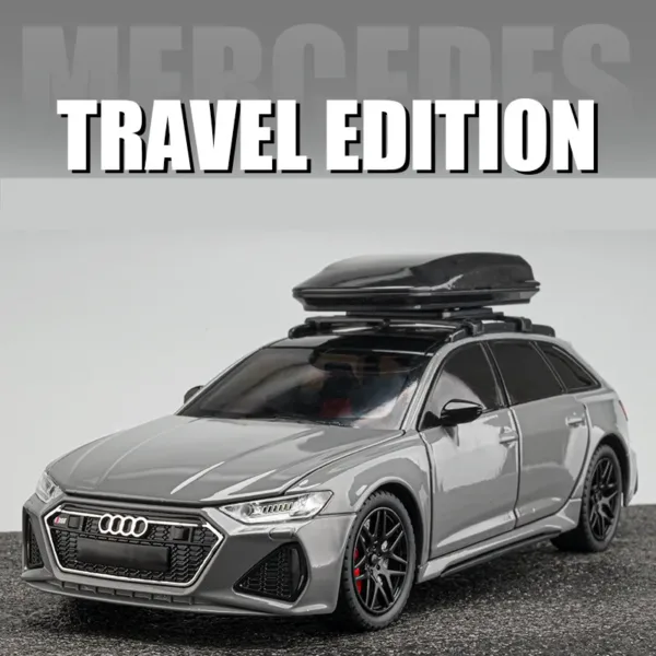 1/24 Audi RS6 Diecast Model Car Toy - Image 2