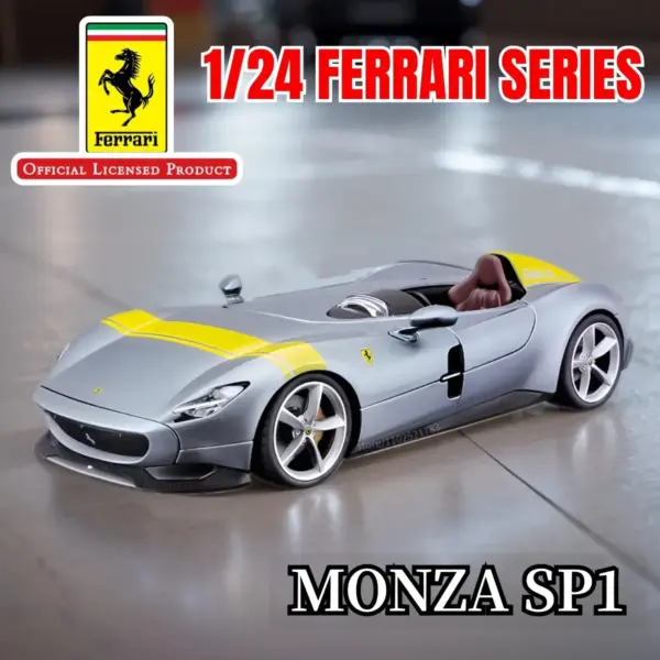 1:24 Scale Ferrari Diecast Car Model - Image 26