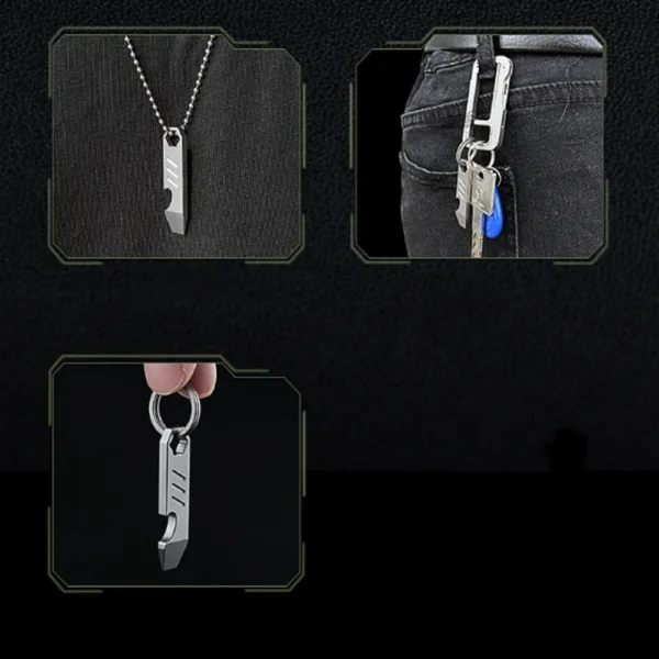 Mini TC4 Titanium Alloy Multifunction Tool - Image 6