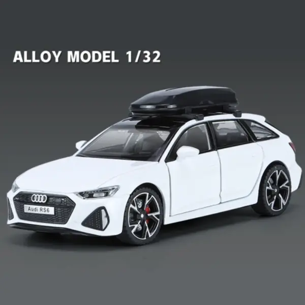 1/32 Audi RS6 Avant Diecast Model Car - Image 7