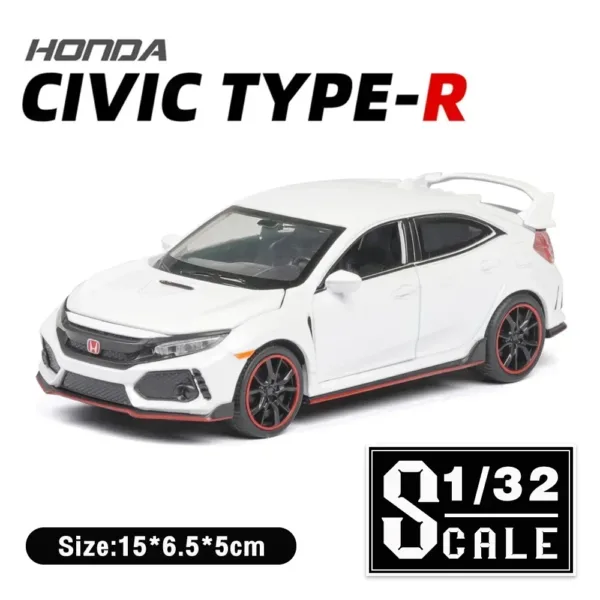 1:32 Diecast Honda Civic Type-R Model Car - Image 9