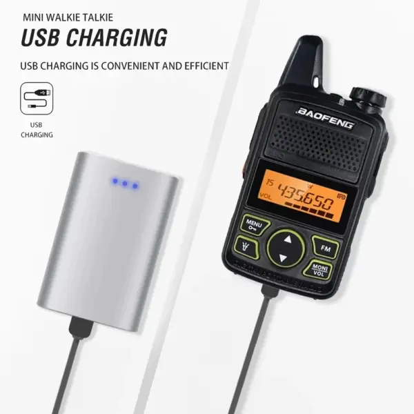 Baofeng BF-T1 Mini Walkie Talkie UHF 5W - Image 2