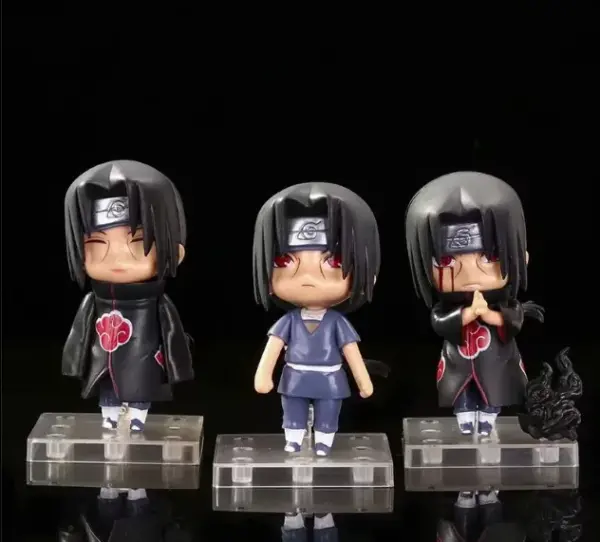 Naruto Anime Figure Set of 3 Collectibles - Image 5