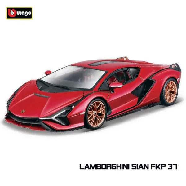 1:24 Scale Lamborghini Sesto Elemento Diecast Model - Image 9