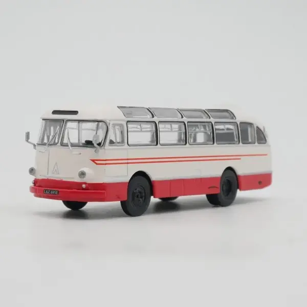 1:72 Scale LAZ 695E Soviet Bus Model Diecast