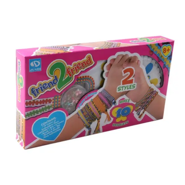 Kids DIY Friendship Bracelet Making Kit - Image 7