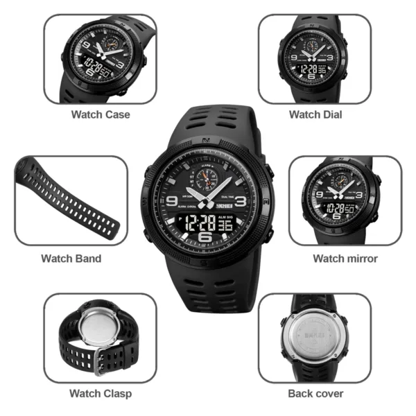 Digital Sports Stopwatch Wristwatch for Men - Image 4