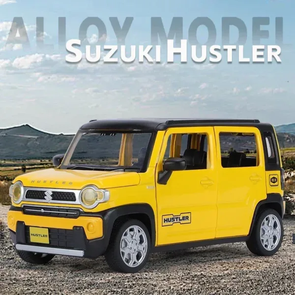 Suzuki Hustler Alloy Diecast Model Car 1:22 - Image 2