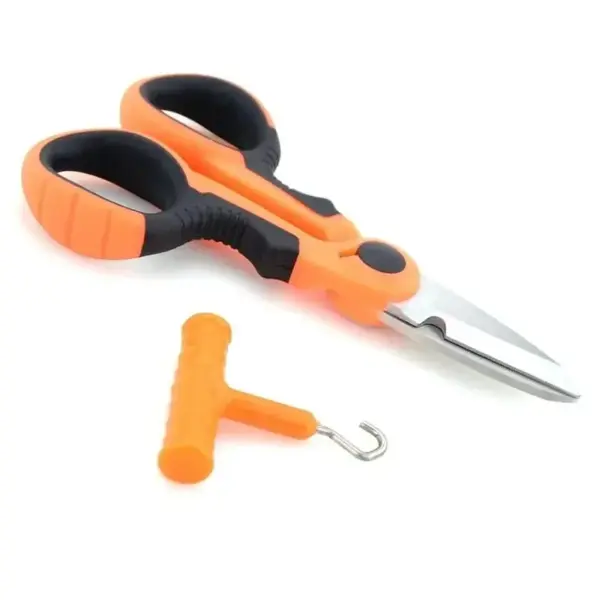 Stainless Steel Fishing Scissors with Puller Tool