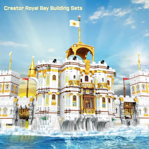 4168PCS Royal Bay Castle Building Blocks Set - Image 2