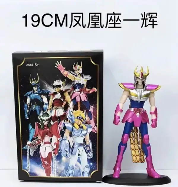 19CM Saint Seiya Phoenix Ikki Action Figure - Image 4