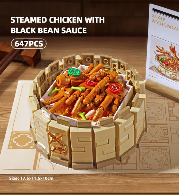 Cantonese Dim Sum Micro Building Blocks Set - Image 7