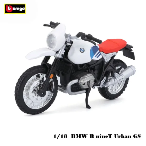 Bburago 1:18 Red Bull KTM Motorcycle Model - Image 22