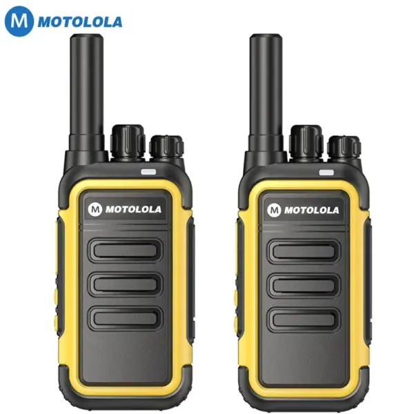 Motolola F1 Portable Walkie Talkie UHF Radio Set - Image 8