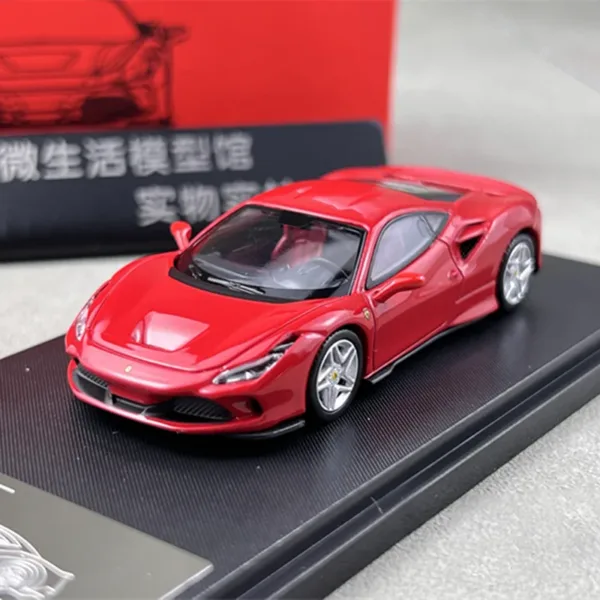 1/64 Ferrari F8 Tributo Diecast Model Car - Image 10