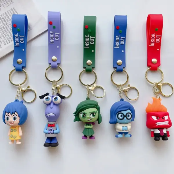 Inside Out Kawaii Keychain Figure Pendant - Image 6